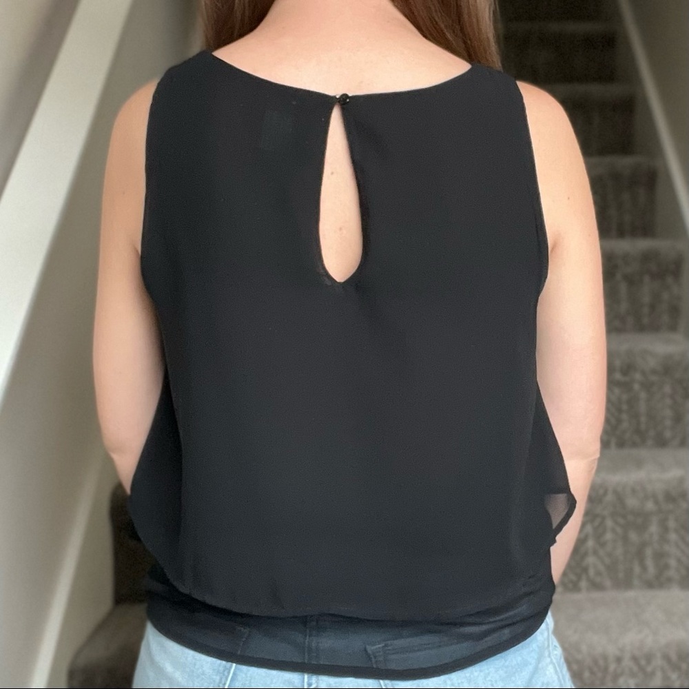H&M Black Tiered Dress Tank - Picture 4 of 7